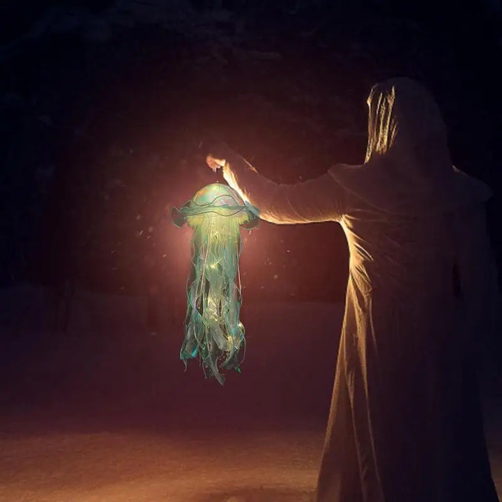 Lampka do Pokoju Dziecięcego z Magicznymi Stworzeniami Morskimi - GlowFish-Fioletowy-Trend Polska
