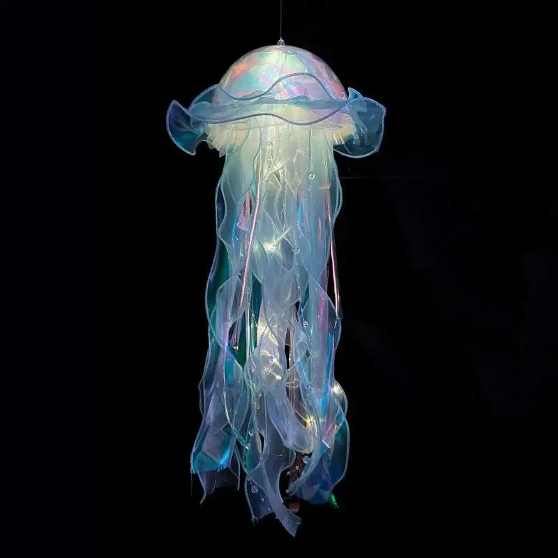 Lampka do Pokoju Dziecięcego z Magicznymi Stworzeniami Morskimi - GlowFish-Fioletowy-Trend Polska