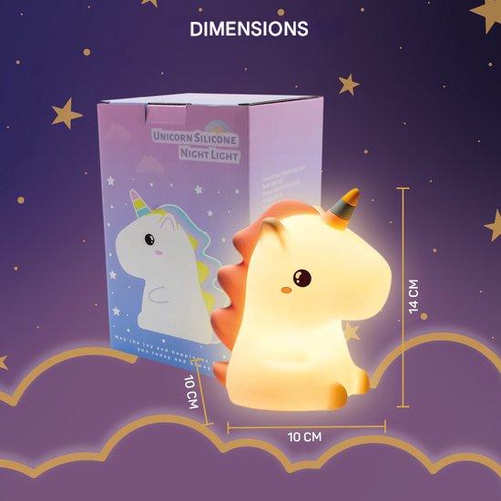Lampka nocna w kształcie jednorożca - DreamCrest