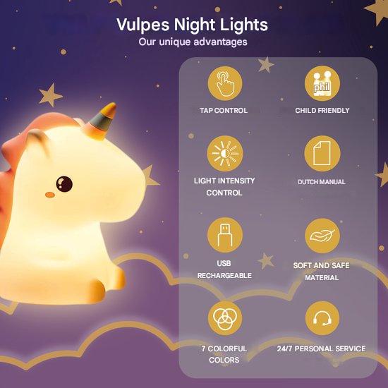 Lampka nocna w kształcie jednorożca - DreamCrest