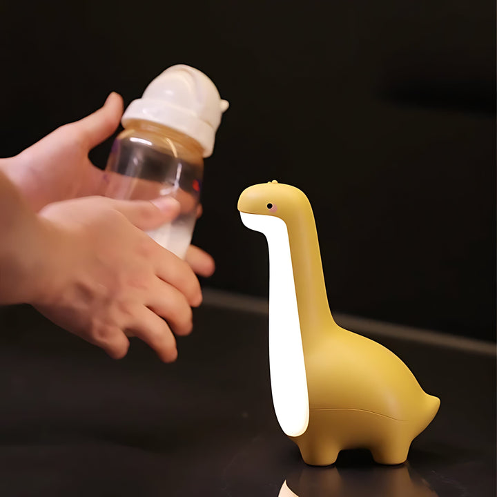 Lampka nocna LED Dinosaurus na spokojne noce - RexGlow-Zielony-Trend Polska