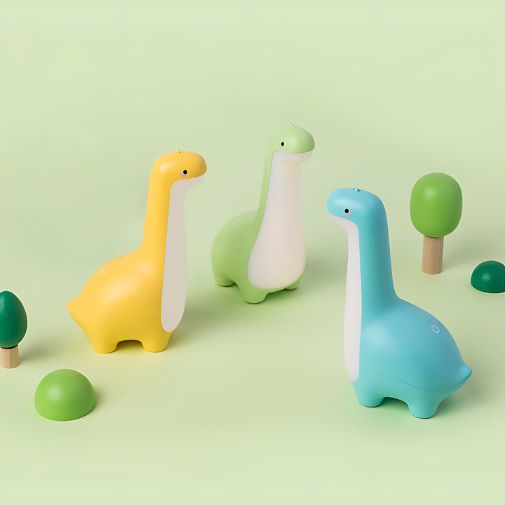 Lampka nocna LED Dinosaurus na spokojne noce - RexGlow-Zielony-Trend Polska