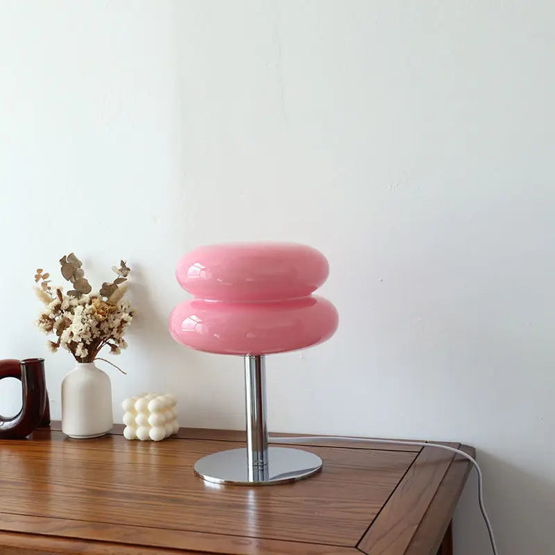 LAMPKA ORMANY MEBLOWY - NASTROJENIE Z LED DO SYPIALNI I BIURA-Różowy-Trend Polska