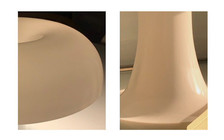 LAMPKA PADDENSTOŁOWA LED PROJEKTANTA - MODERNISTYCZNY MINIMALIZM DO SYPIALNI I SALONU-Pomarańczowy-EU Wtyczka-Trend Polska