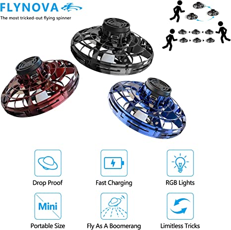 Latający Infrarot UFO - SkyTwirl-Niebieski-Trend Polska