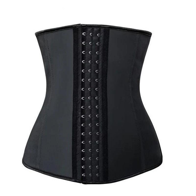 Lateksowy Trener Talii - Isabella-Czarny-XS-Trend Polska