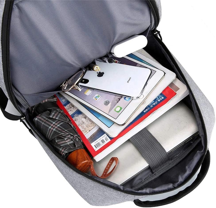 Smuk wodoodporny plecak na laptopa z portem USB