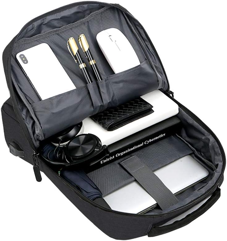 Smuk wodoodporny plecak na laptopa z portem USB