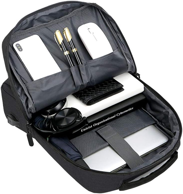Smuk wodoodporny plecak na laptopa z portem USB
