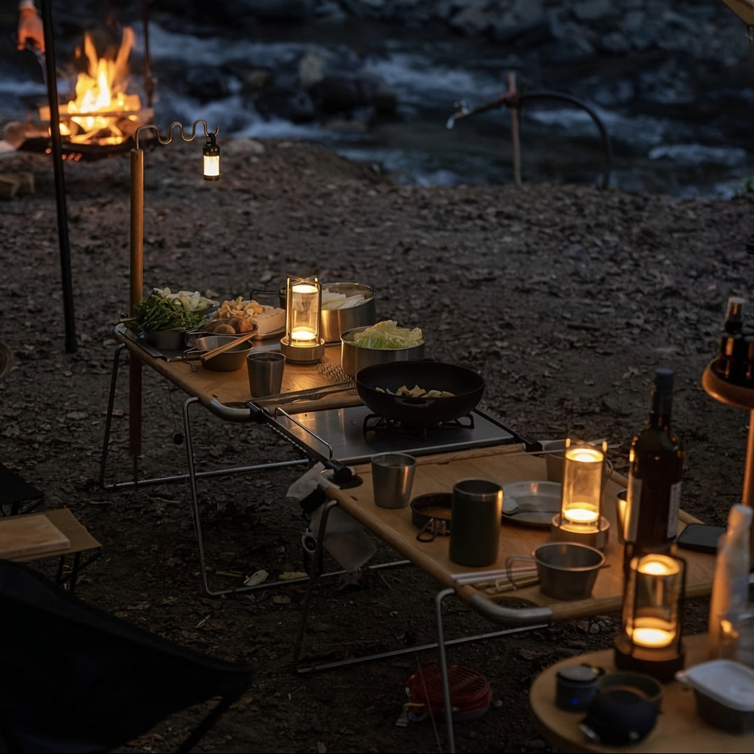 LED Lampa Nastrojowa w Stylu Japońskim – Hana-Złoto-Styl A-Trend Polska