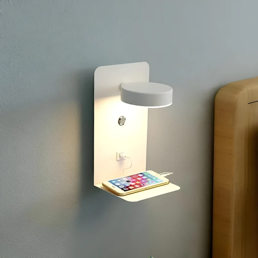 LED Lampa ścienna - PowerGlow-biel-EU-Trend Polska