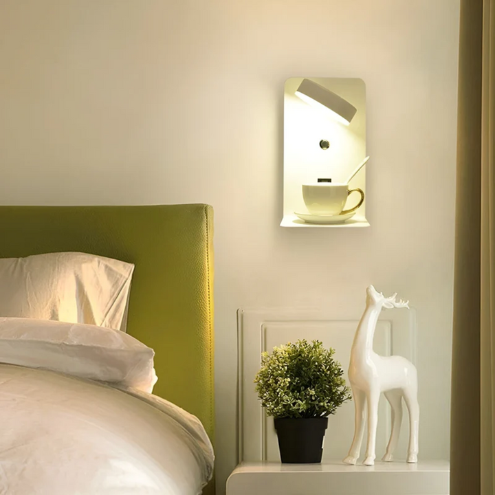 LED Lampa ścienna - PowerGlow-czarny-EU-Trend Polska