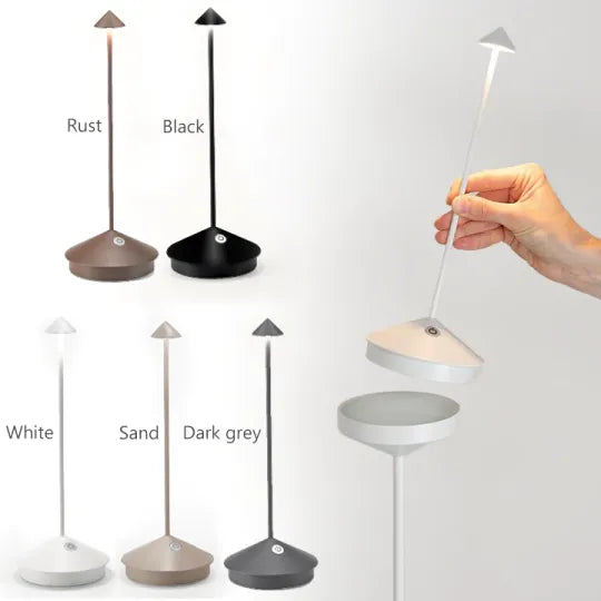 LED Lampa stołowa - Serenity-Biały-Trend Polska