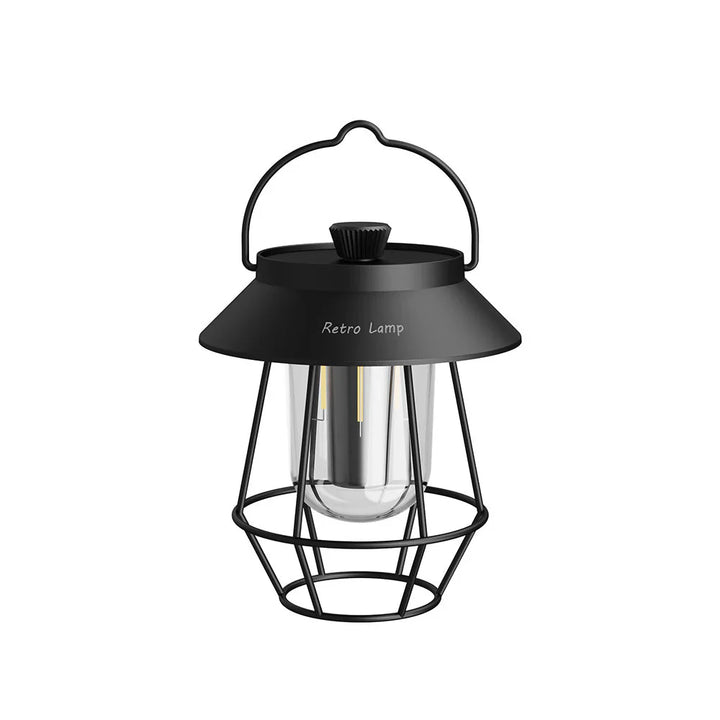 LED Lampa Turystyczna - CampGlow-Czarny-Trend Polska