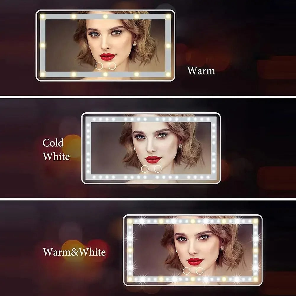 LED Lusterka do Makijażu - GlimVue-Czarny-Trend Polska