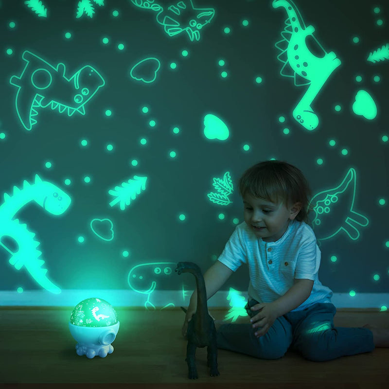LED Nocna lampka z projekcją oceanu i nieba gwiaździstego + funkcja muzyki - DreamAura-Różowy-Trend Polska