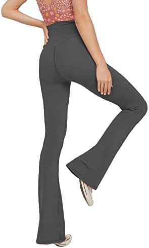 Legginsy do jogi z rozszerzanymi nogawkami - VFit-Czarny-2XS-Trend Polska
