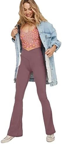 Legginsy do jogi z rozszerzanymi nogawkami - VFit-Czarny-2XS-Trend Polska