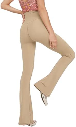 Legginsy do jogi z rozszerzanymi nogawkami - VFit-Czarny-2XS-Trend Polska