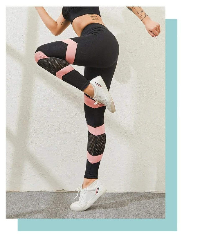 Legginsy do jogi z wysokim stanem - Luna-S-Trend Polska