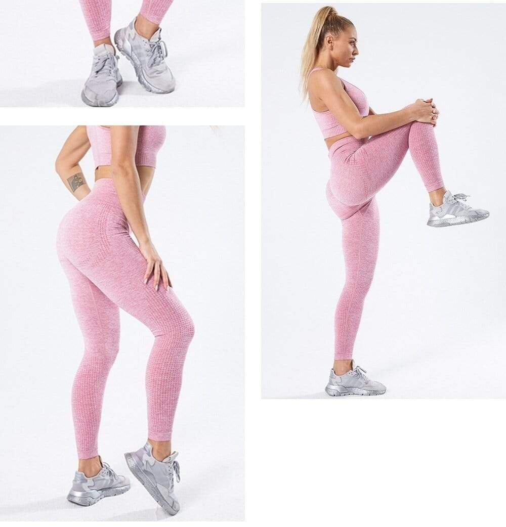 Legginsy korygujące figurę - Lily-Różowy-S-Trend Polska