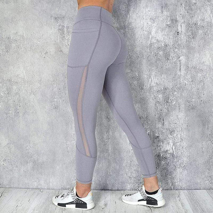 Legginsy modelujące przeciw cellulitowi - Ava-Szary-S-Trend Polska