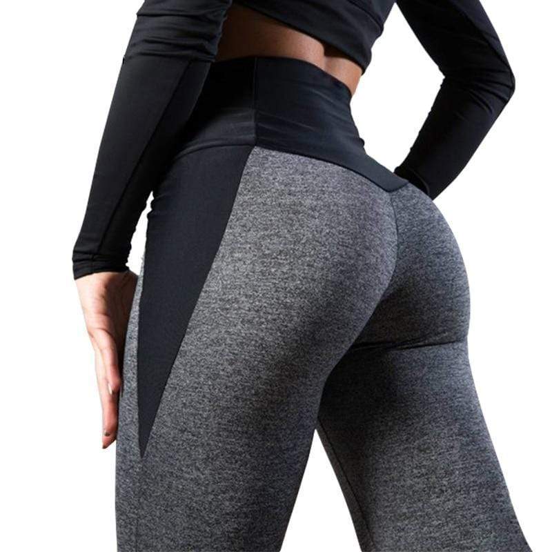 Legginsy modelujące z wysokim stanem - Aurora-Czarny-S-Trend Polska