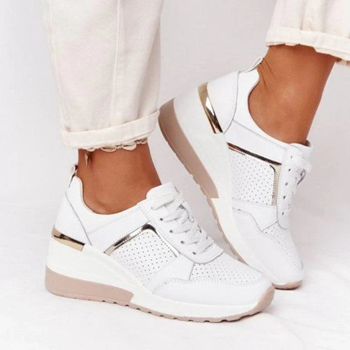 Lekka Air Sneakers dla kobiet - Nova-Biały-35-Trend Polska