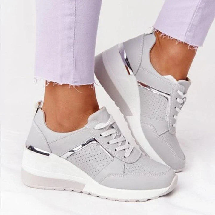 Lekka Air Sneakers dla kobiet - Nova-Szary-35-Trend Polska