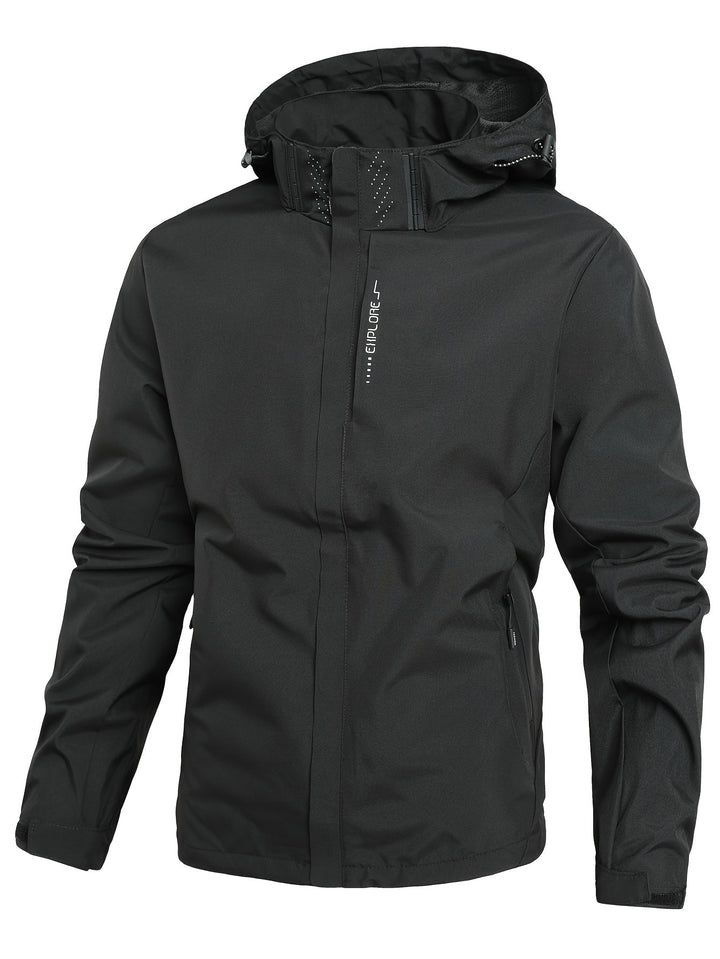 Lekka kurtka softshell męska – Magnus-Czarny-S-Trend Polska