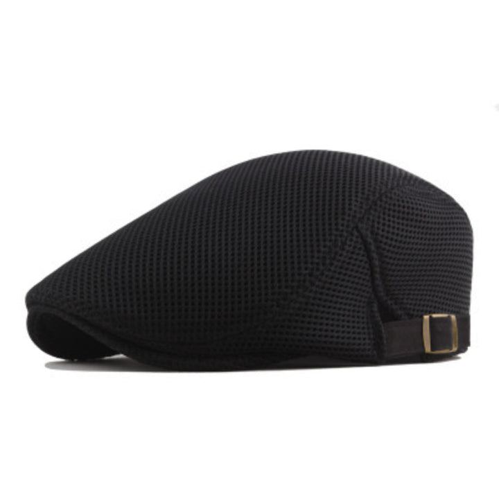 Lekka letnia czapka z daszkiem dla kobiet i mężczyzn – AirStyle Cap-Czarny-Trend Polska