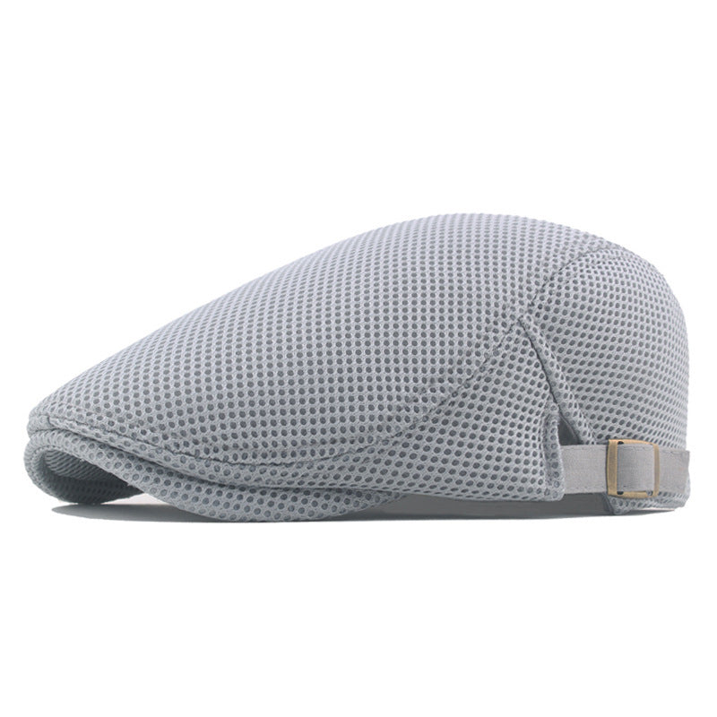 Lekka letnia czapka z daszkiem dla kobiet i mężczyzn – AirStyle Cap-Jasnoszary-Trend Polska