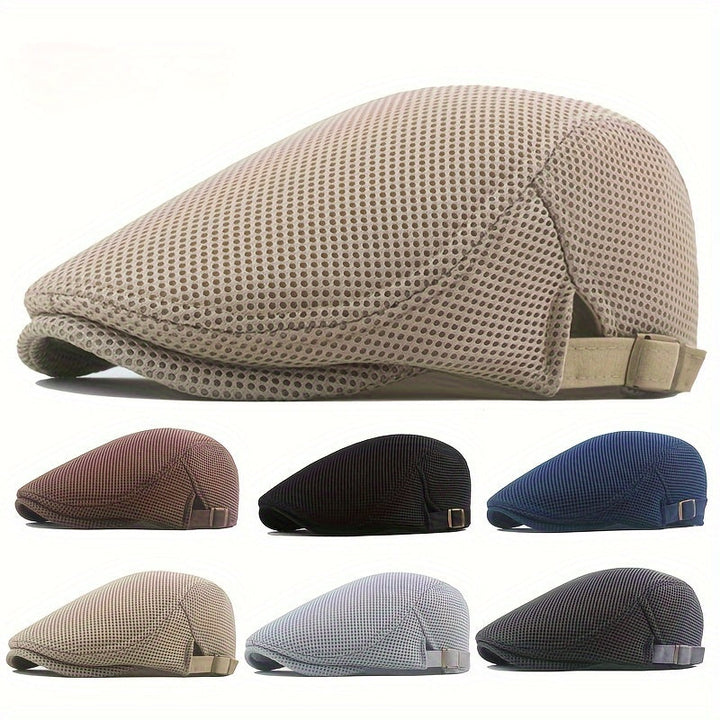 Lekka letnia czapka z daszkiem dla kobiet i mężczyzn – AirStyle Cap-Biały-Trend Polska