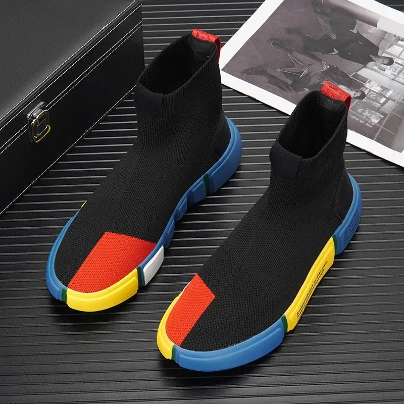 Lekki męski sneakersy w stylu skarpet – Maverick-39-Trend Polska