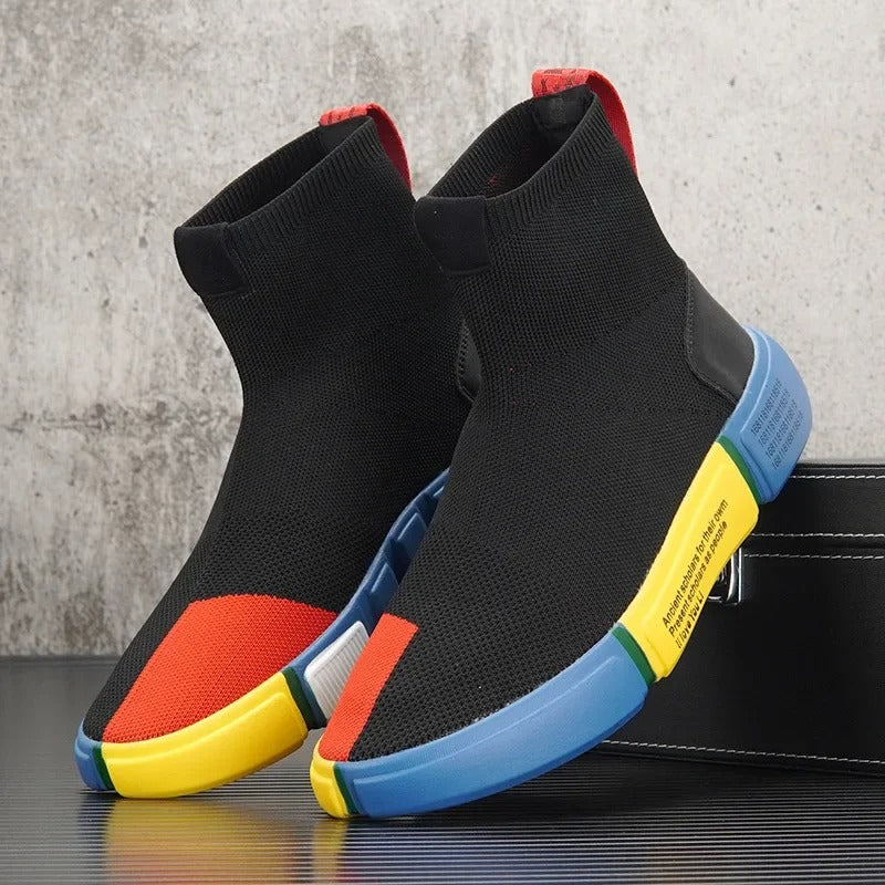 Lekki męski sneakersy w stylu skarpet – Maverick-39-Trend Polska
