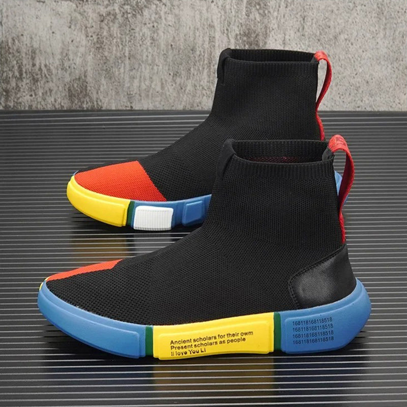 Lekki męski sneakersy w stylu skarpet – Maverick-39-Trend Polska