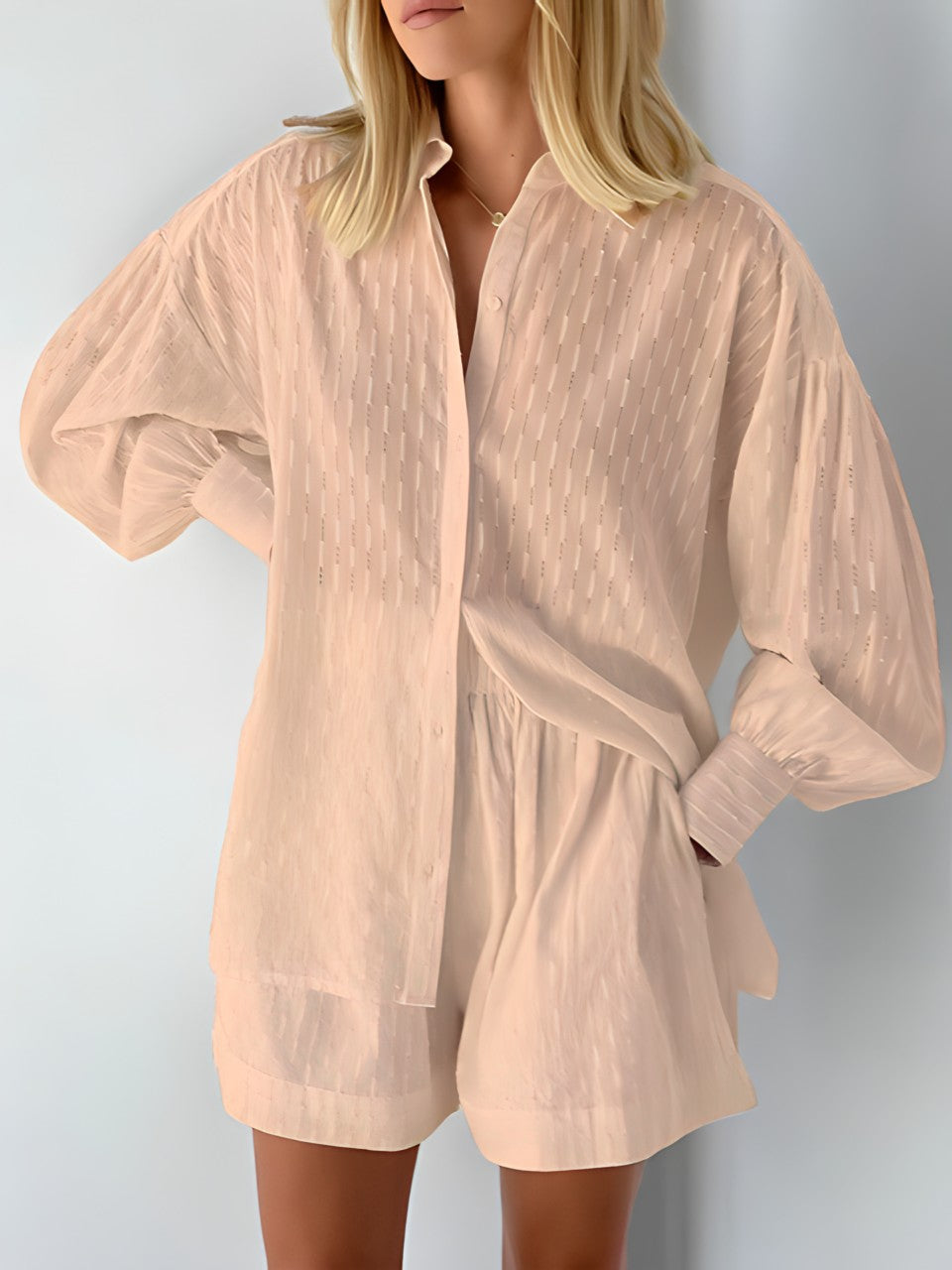 Lekkie damskie letnie spodenki – Juna-Zielony-XL-Trend Polska