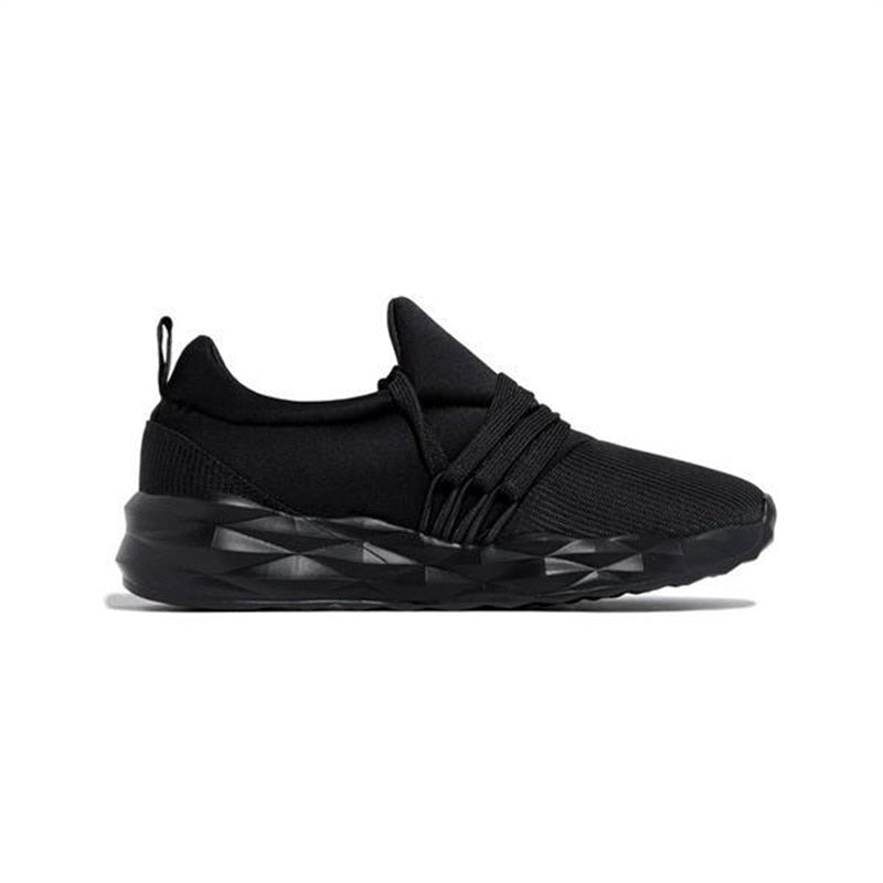 Lekkie damskie sneakersy - Zoya-Czarny-35-Trend Polska