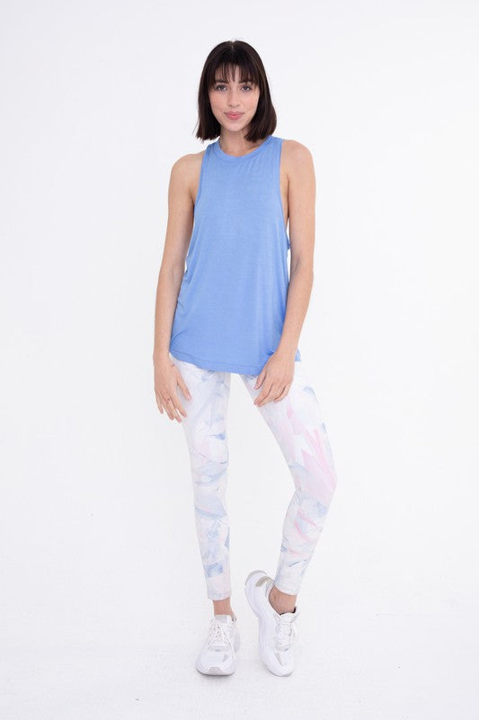 Lekkie damskie tank top – Liora-Niebieski-S-Trend Polska