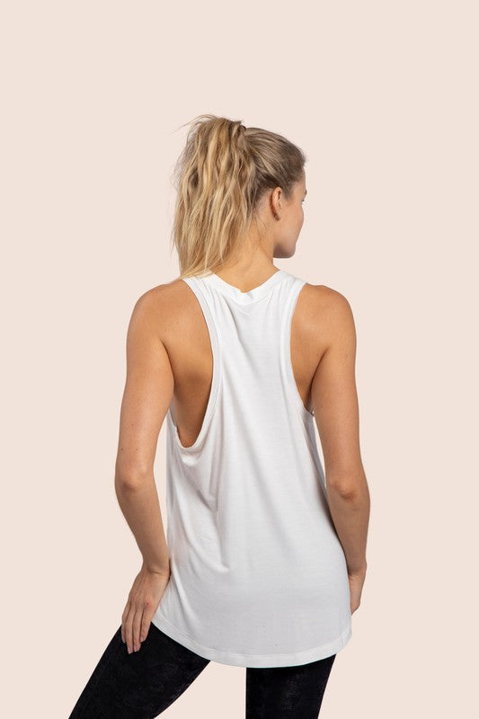 Lekkie damskie tank top – Liora-Beżowy-S-Trend Polska