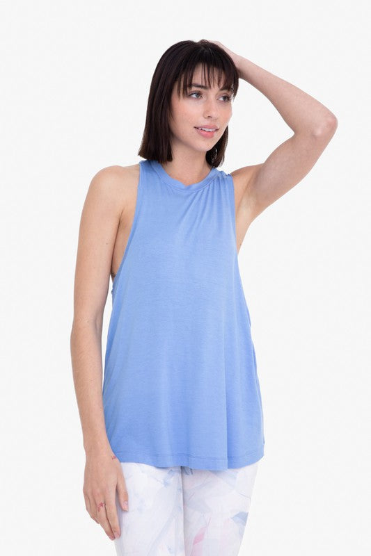 Lekkie damskie tank top – Liora-Beżowy-S-Trend Polska