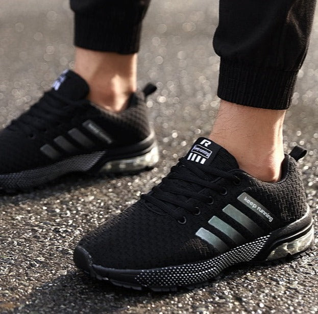 Lekkie i ortopedyczne sneakersy komfortowe z amortyzacją – Movix Air-Niebieski-35-Trend Polska