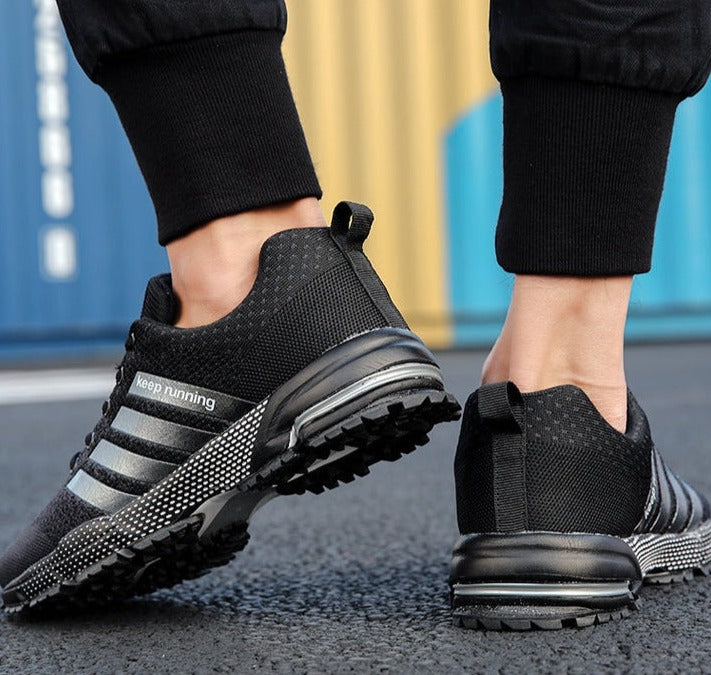 Lekkie i ortopedyczne sneakersy komfortowe z amortyzacją – Movix Air-Niebieski-35-Trend Polska