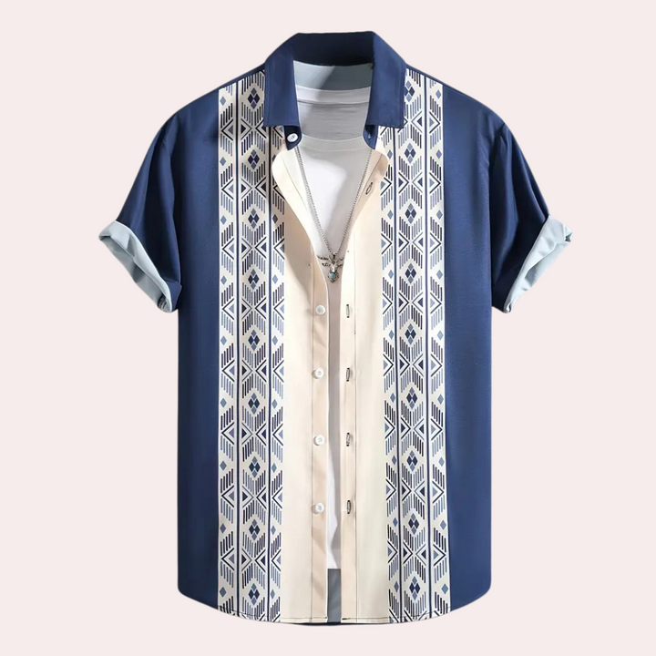 Lekkie letnie koszula dla mężczyzn - Cassian-S-Trend Polska