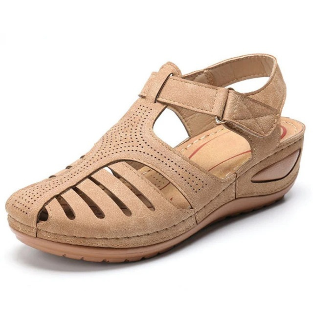 Lekkie orthopedyczne buty fly knitted | Doskonały komfort-35-Beżowy-Trend Polska