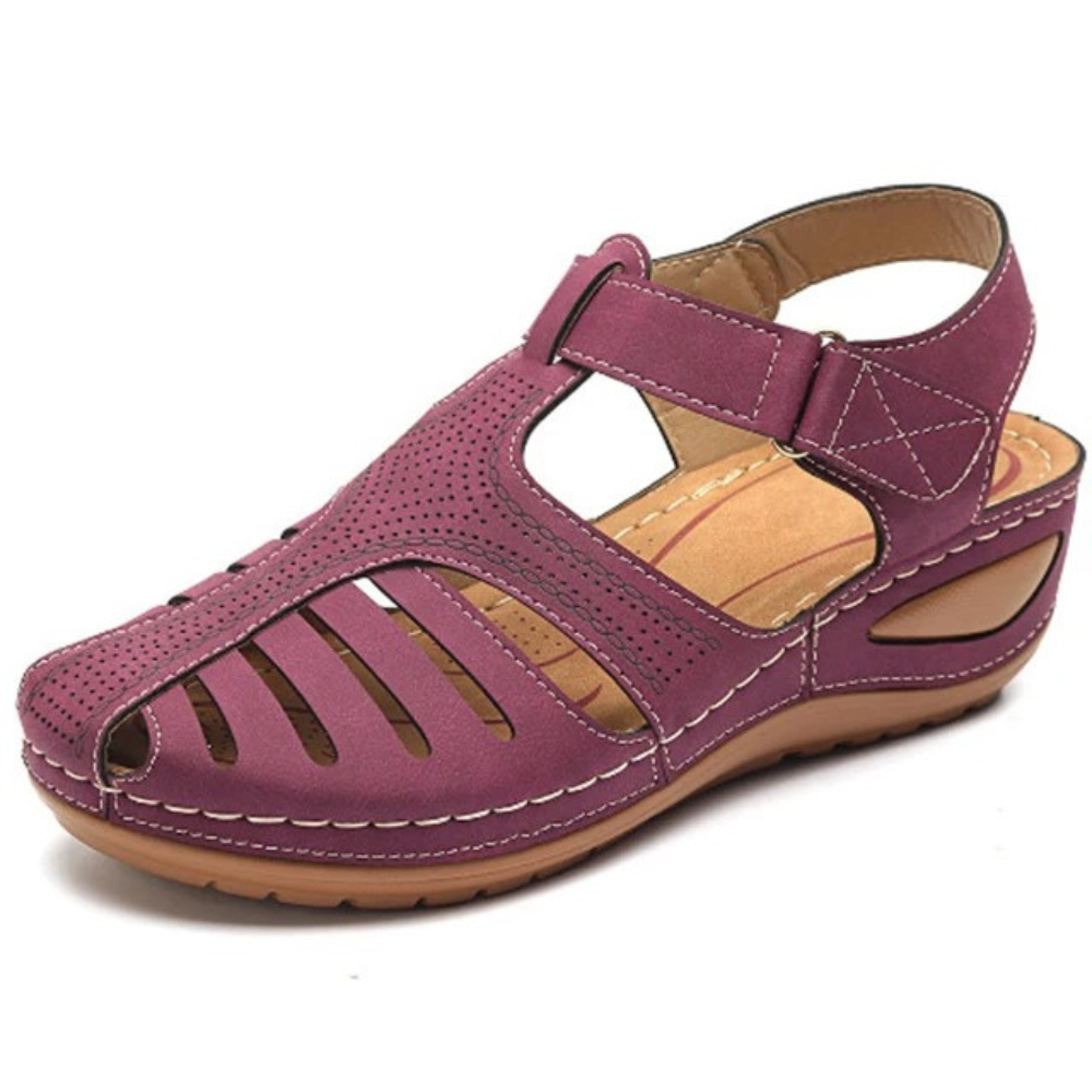 Lekkie orthopedyczne buty fly knitted | Doskonały komfort-35-Bordeaux czerwony-Trend Polska