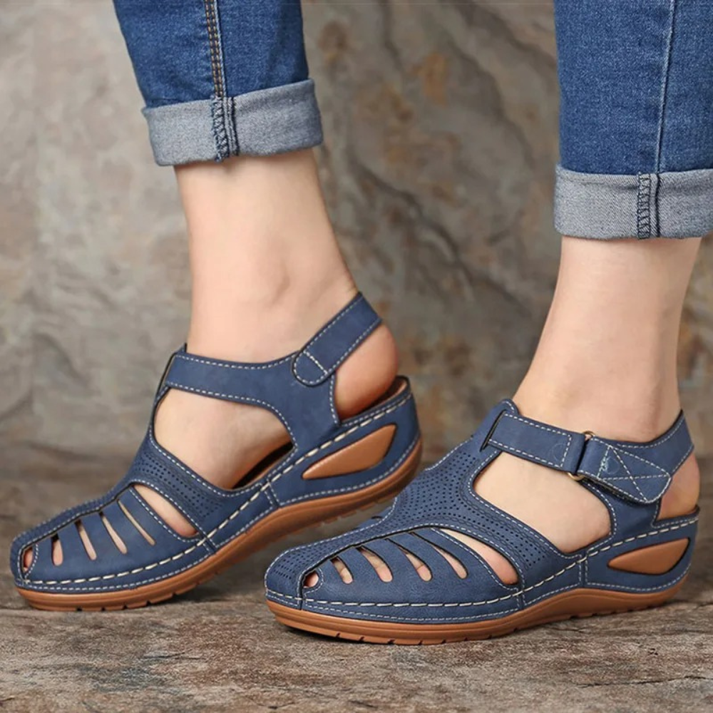Lekkie orthopedyczne buty fly knitted | Doskonały komfort-35-Niebieski-Trend Polska