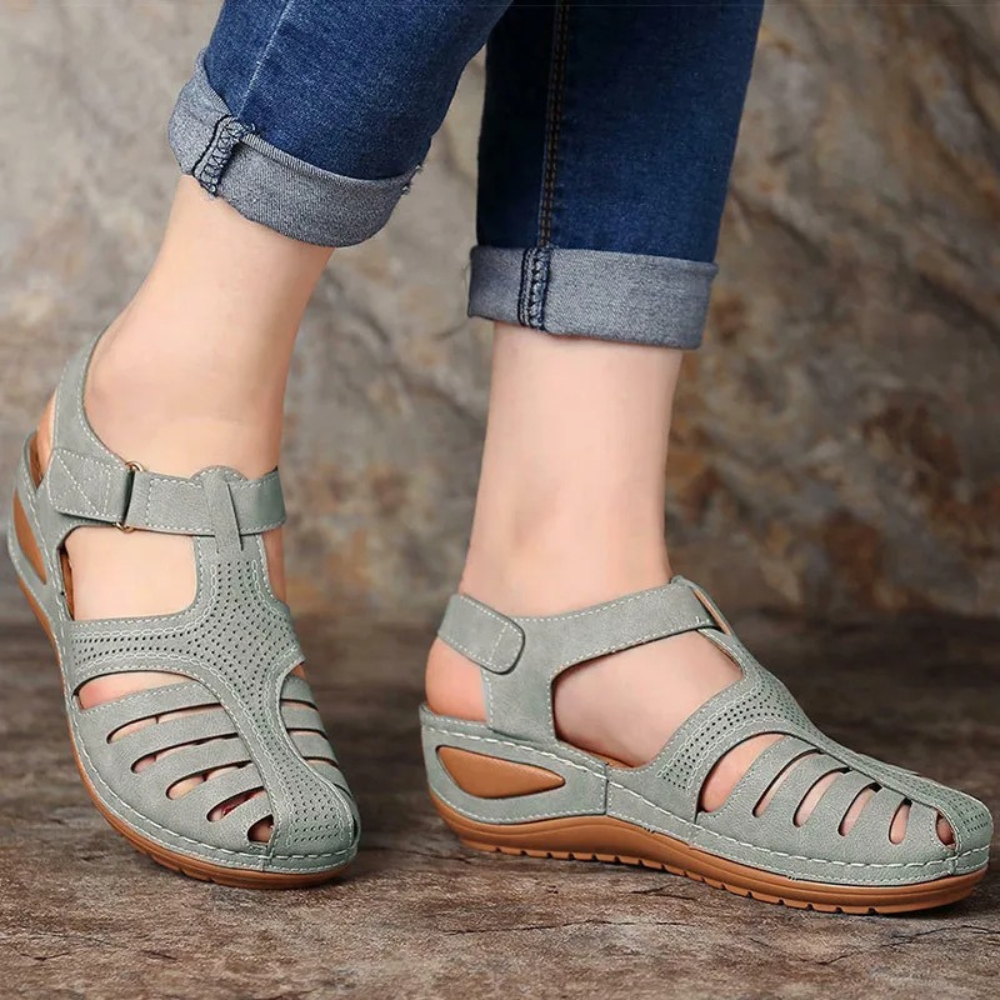 Lekkie orthopedyczne buty fly knitted | Doskonały komfort-35-Szary-Trend Polska