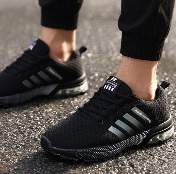 Lekkie ortopedyczne sneakersy - AeroFlex-Niebieski-36-Trend Polska