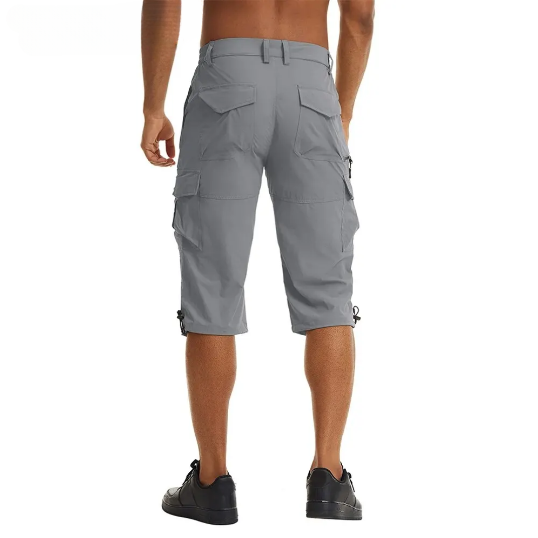 Lekkie outdoorowe szorty cargo z kieszeniami – TrailCore Lite-S-Trend Polska